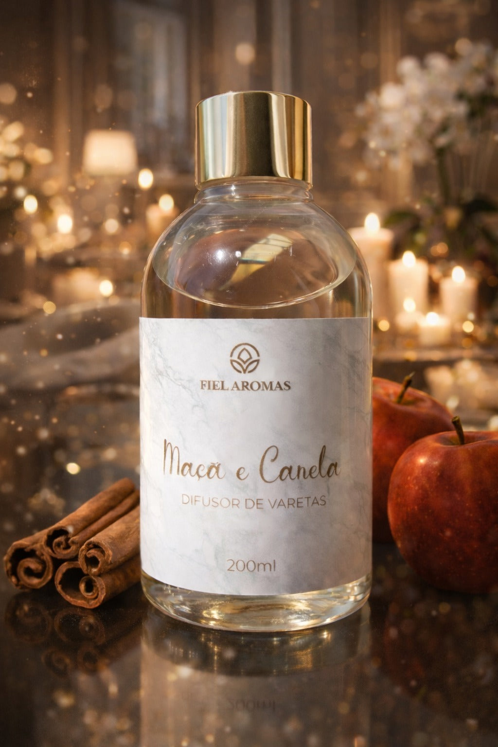 Difusor de Varetas Maça e Canela
